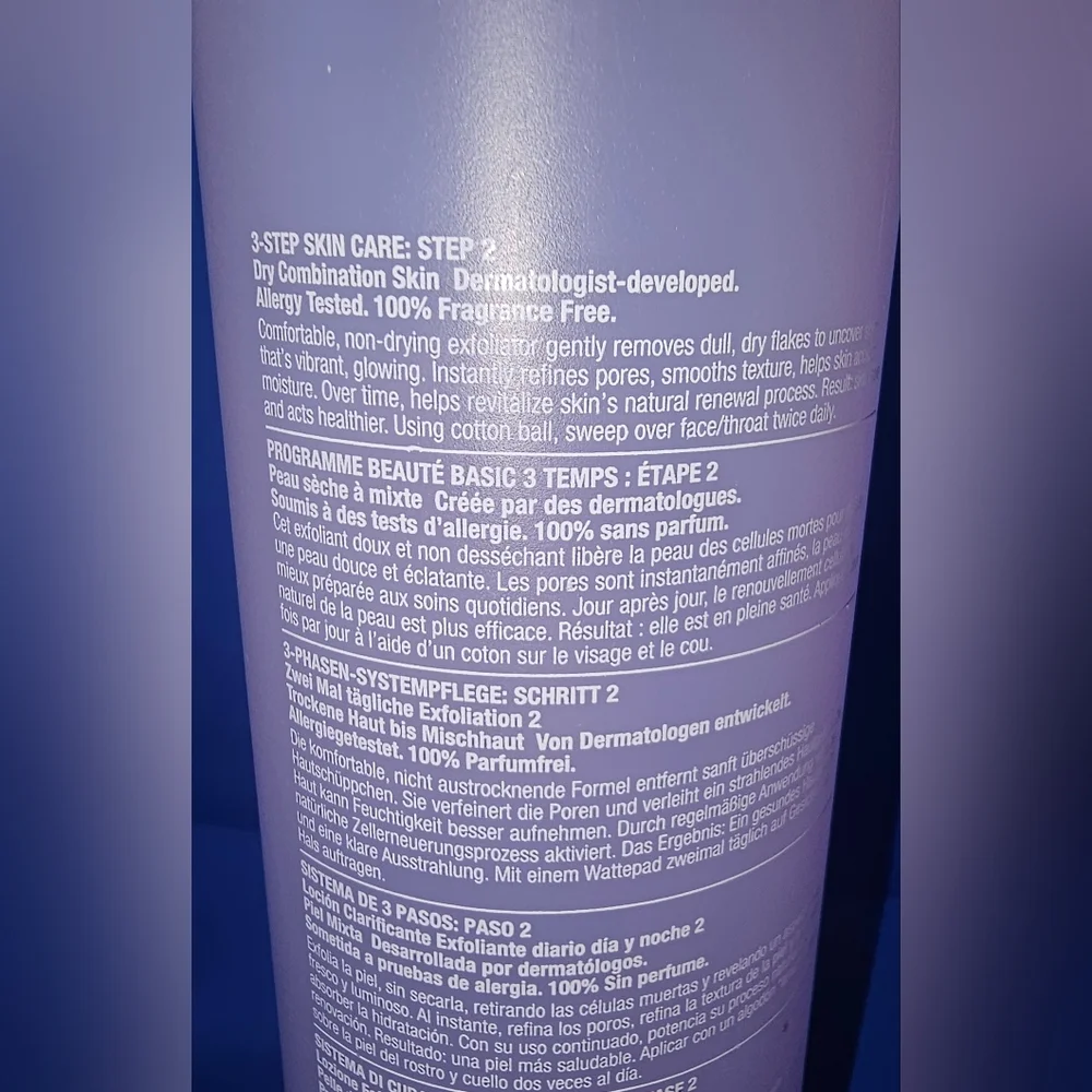 JUMBO Clinique Clarifying Lotion 2 Twice a Day Exfoliator Pump 16.5 oz Cleanser - Picture 3 of 3